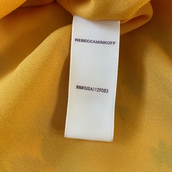 Rebecca Minkoff Marla Dress in Yellow - Picture 7 of 7